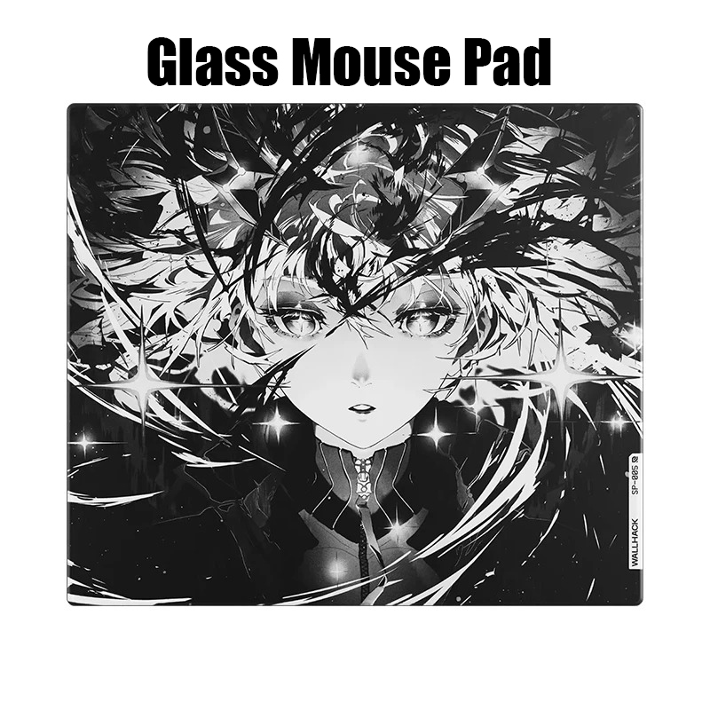 Fps Gaming Mouse - Anime CGlass Mousepad Sora Game Mouse
