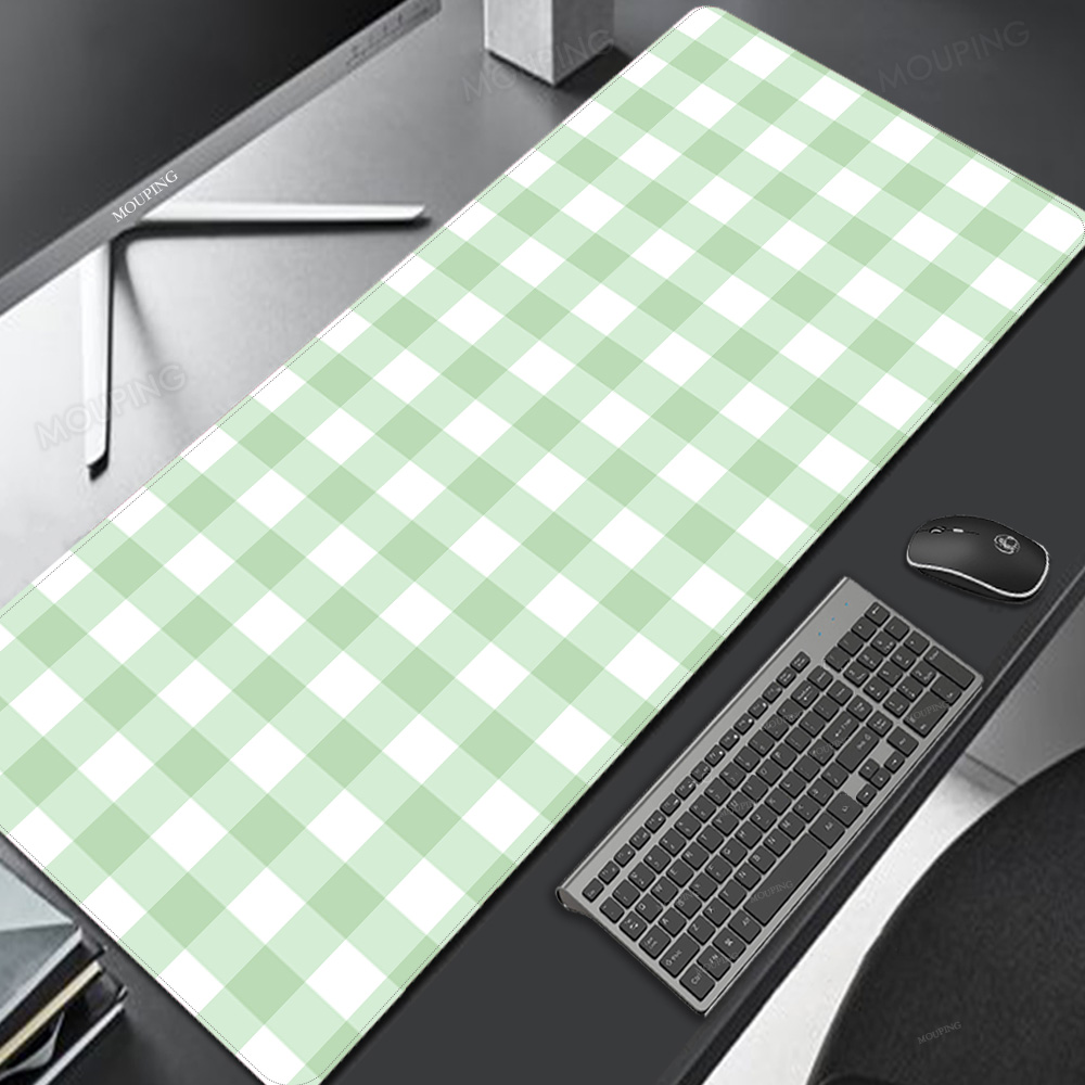 Pink Lattice Mouse Pad Kawaii  - Pc Gaming Pink 评论和价格