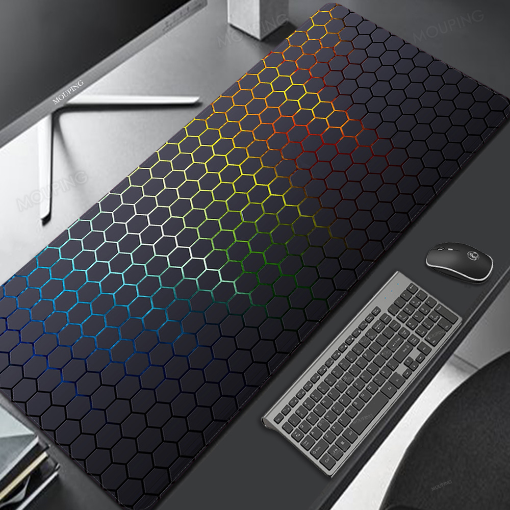Pink Lattice Mouse Pad Kawaii  - Pc Gaming Pink 评论和价格
