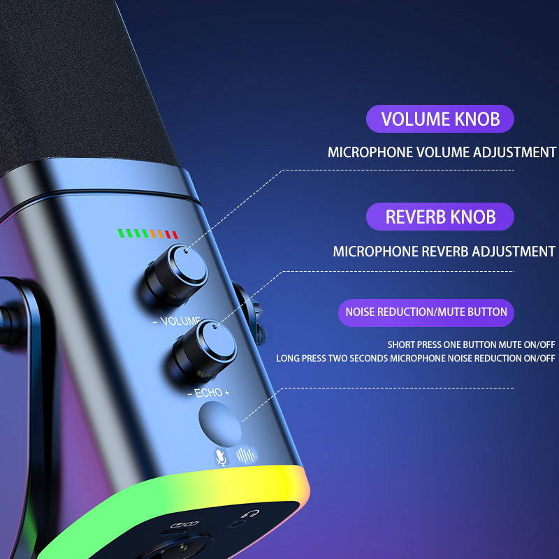 XLR/USB Dynamic Microphone for - Pc Gaming Youtubers 评论和价格