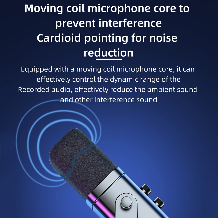 XLR/USB Dynamic Microphone for - Pc Gaming Youtubers 评论和价格