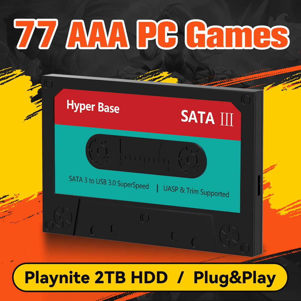 Playnite 2TB Gaming HDD with 7 - Pc Gaming Aaa 评论和价格