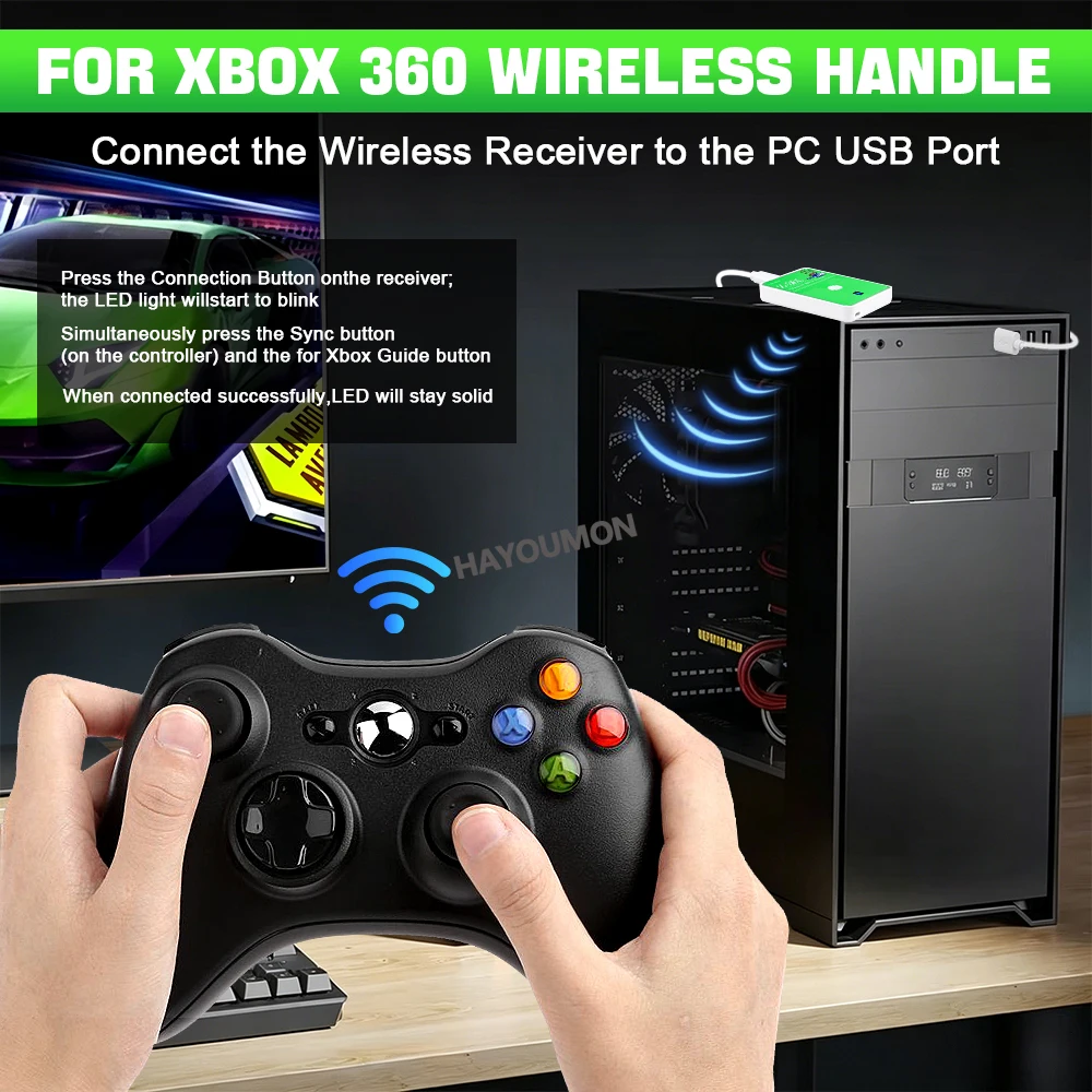 Wireless Gaming Receiver USB C - Pc Gaming Windows 7 评论和价格