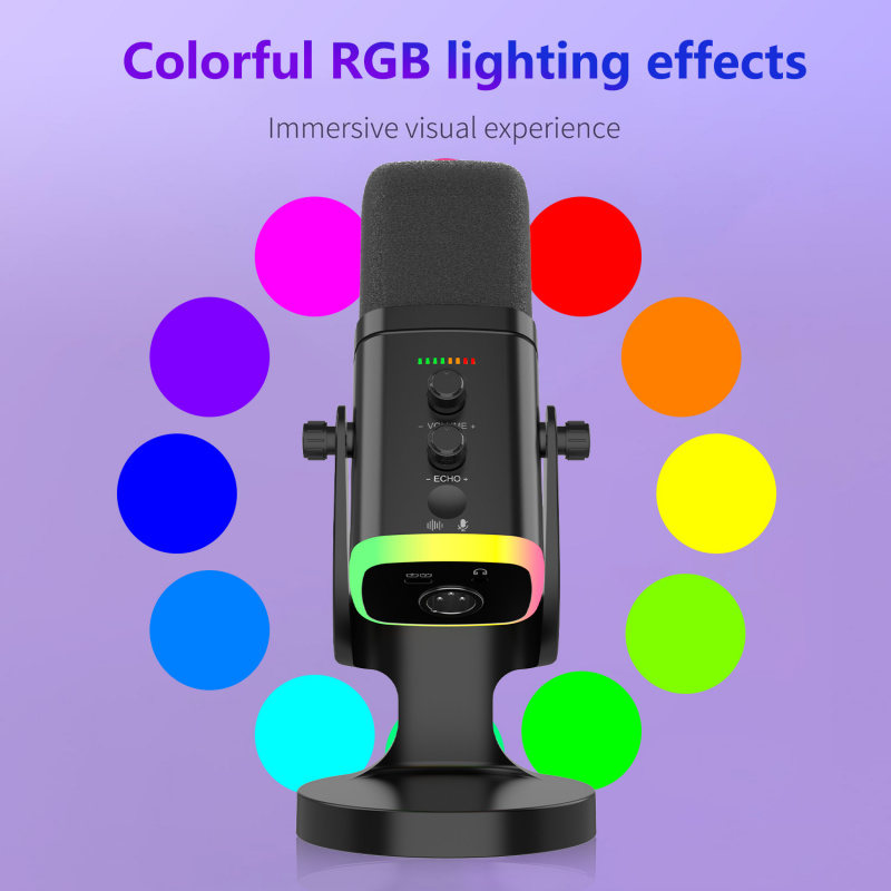 YU8 USB XLR Dynamic Microphone - Pc Gaming Youtubers 评论和价格