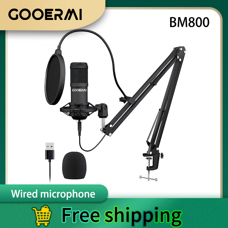 GOOERMI BM800 Professional USB - Pc Gaming Youtubers 评论和价格