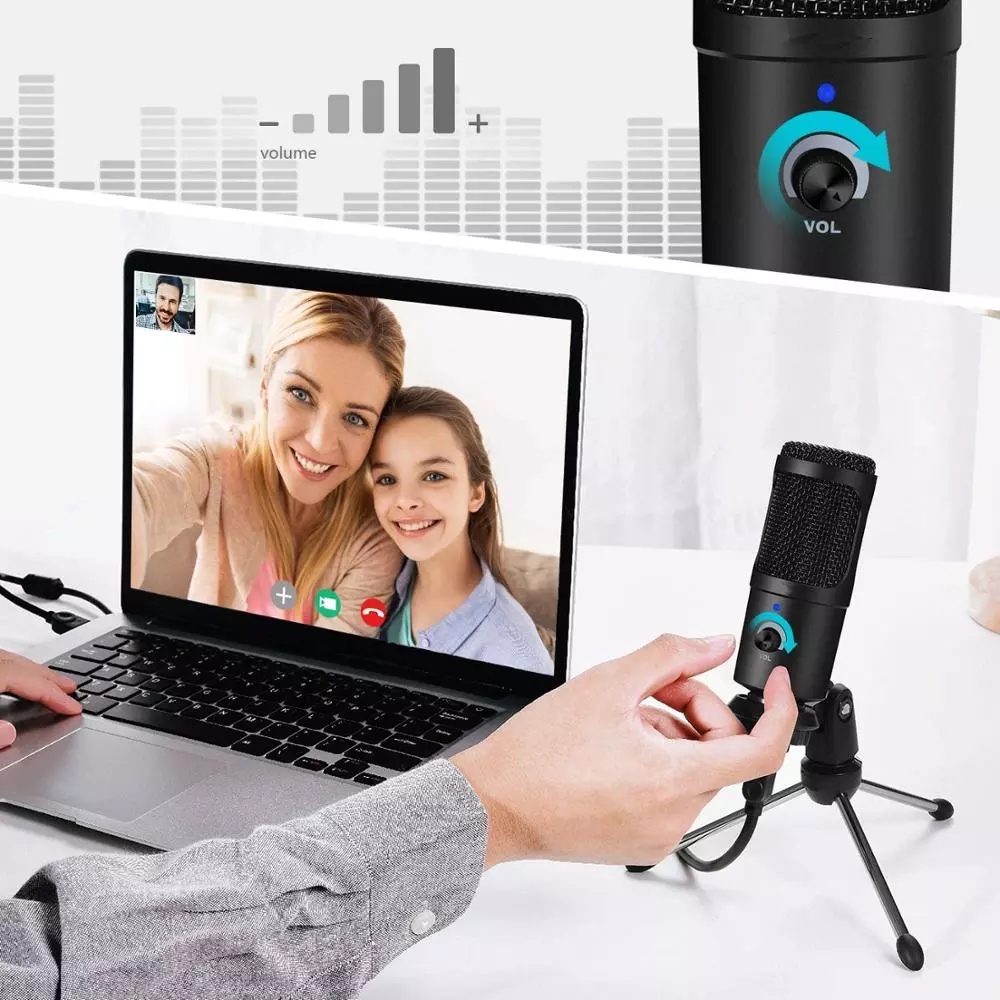 USB Condenser Microphone Recor - Pc Gaming Youtubers 评论和价格