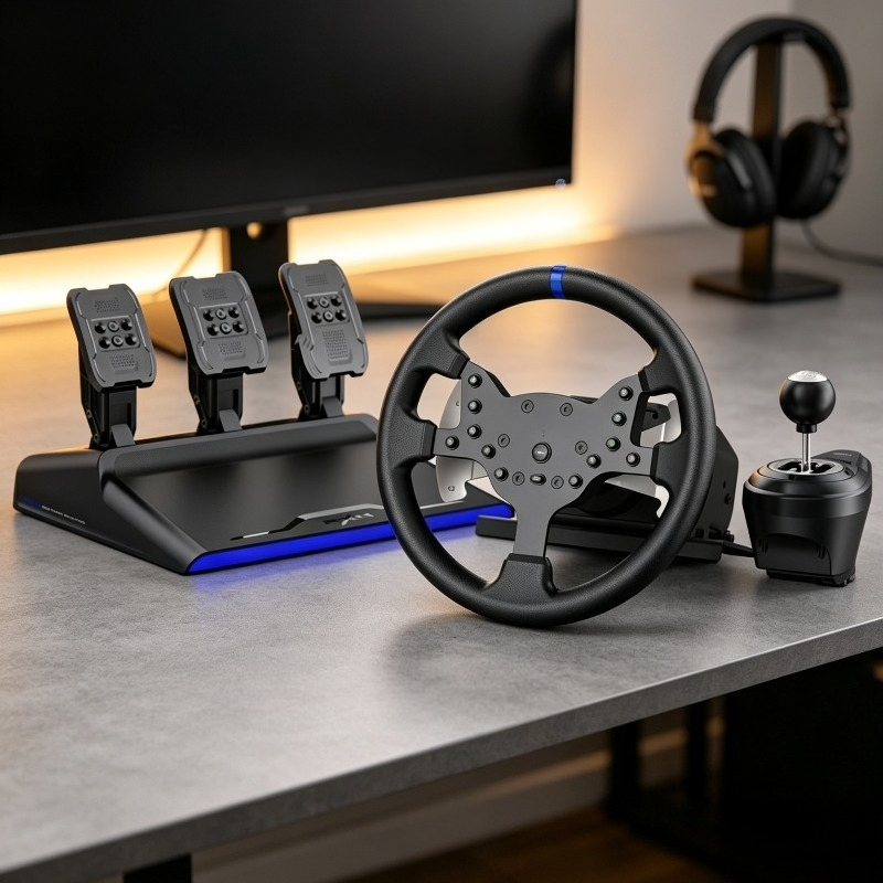 V99 3.2Nm Force Feedback Racin - Pc Gaming Windows 7 评论和价格