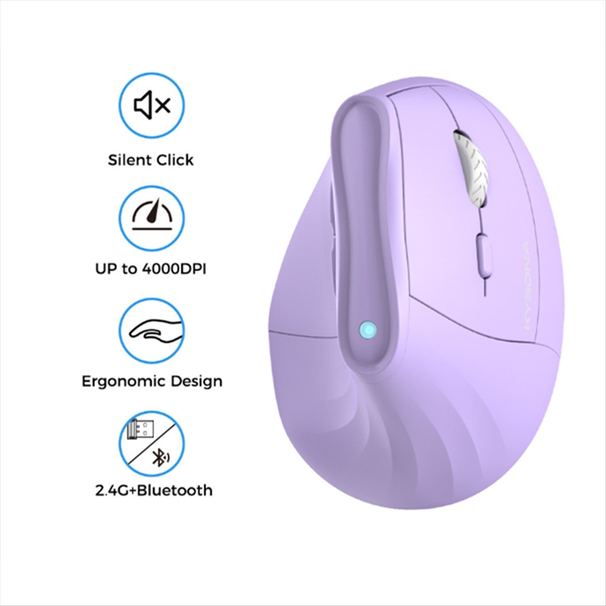 ABGN Wireless Vertical Mouse U - Pc Gaming Aaa 评论和价格