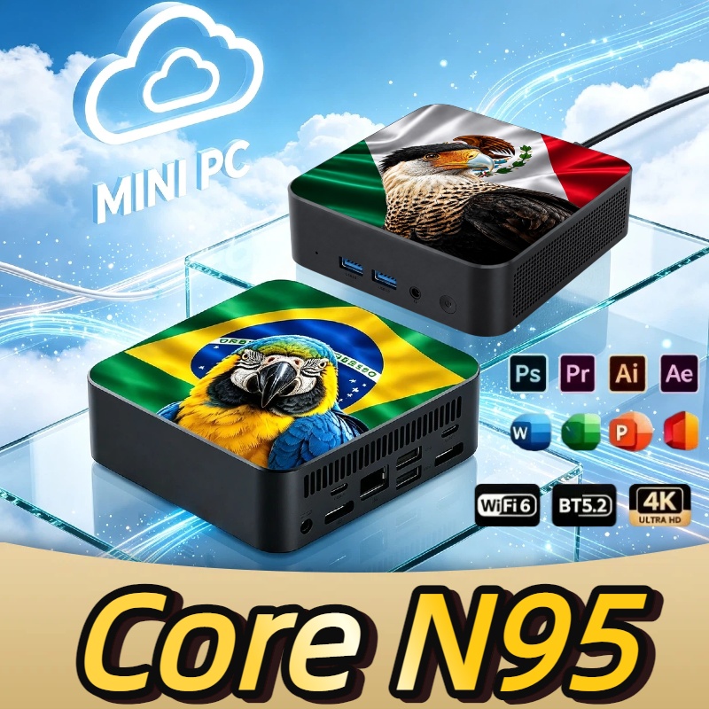 New 2026 Mexico Brazil Flag Hi - Pc Gaming Mini 评论和价格