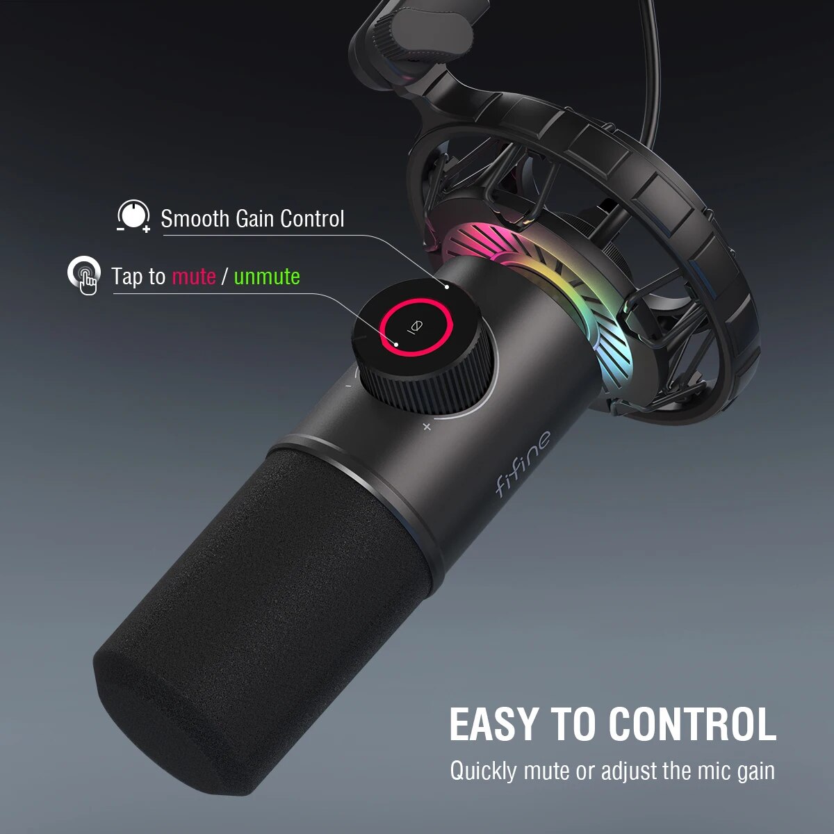 FIFINE Gaming USB Microphone f - Pc Gaming Youtubers 评论和价格