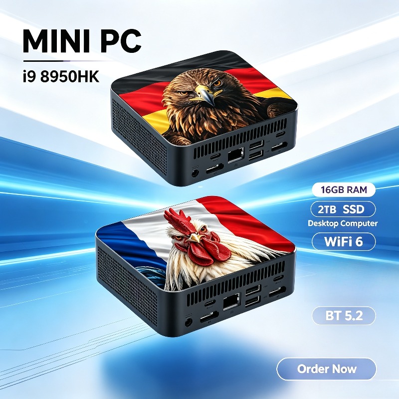 Intel i9 8950HK 2026 Mini Desk - Pc Gaming Mini 评论和价格