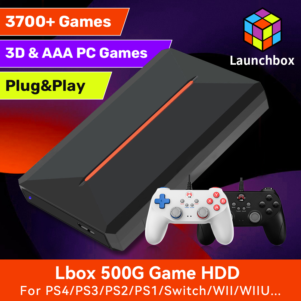 Launchbox 500G Gaming Hard Dri - Pc Gaming Aaa 评论和价格
